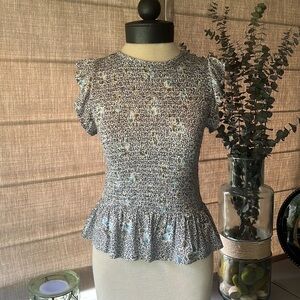 Ann Taylor Petite Floral Top